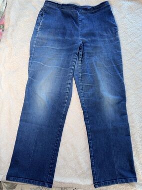 Alfred Dunner Pull on Denim like pants